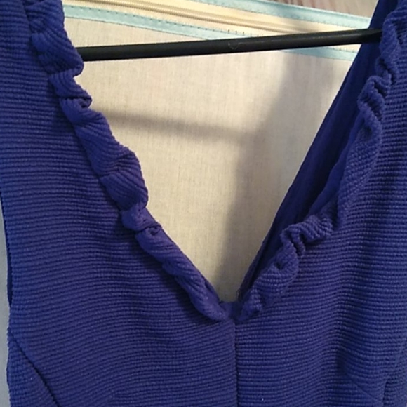 New Anthropology purple tank dress - Picture 5 of 8